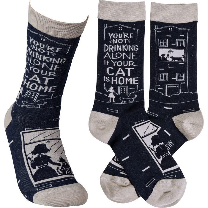 Cat Is Home Women's Socks