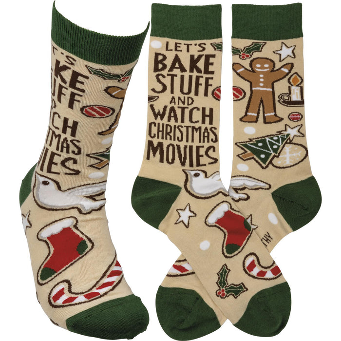 Let's Bake Stuff Christmas Unisex Socks