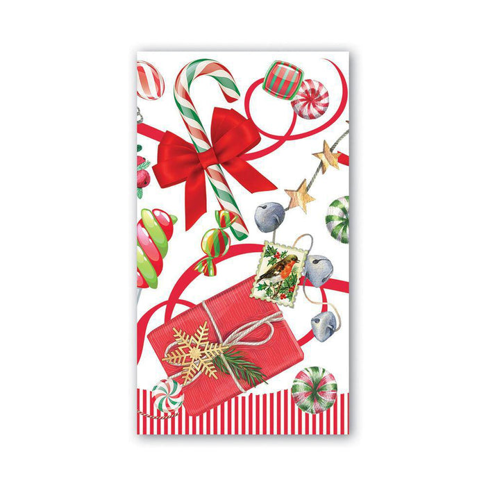 Peppermint Guest Napkins